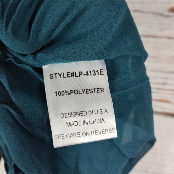 UNIQ Sheer Wide Leg Dress Pants - Picture 5 of 10